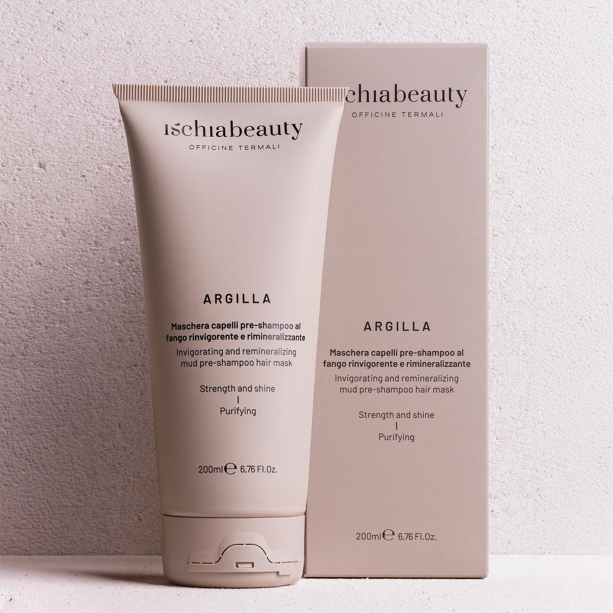 Kräftigende & remineralisierende Schlamm-Haarmaske vor der Haarwäsche – 200 ml