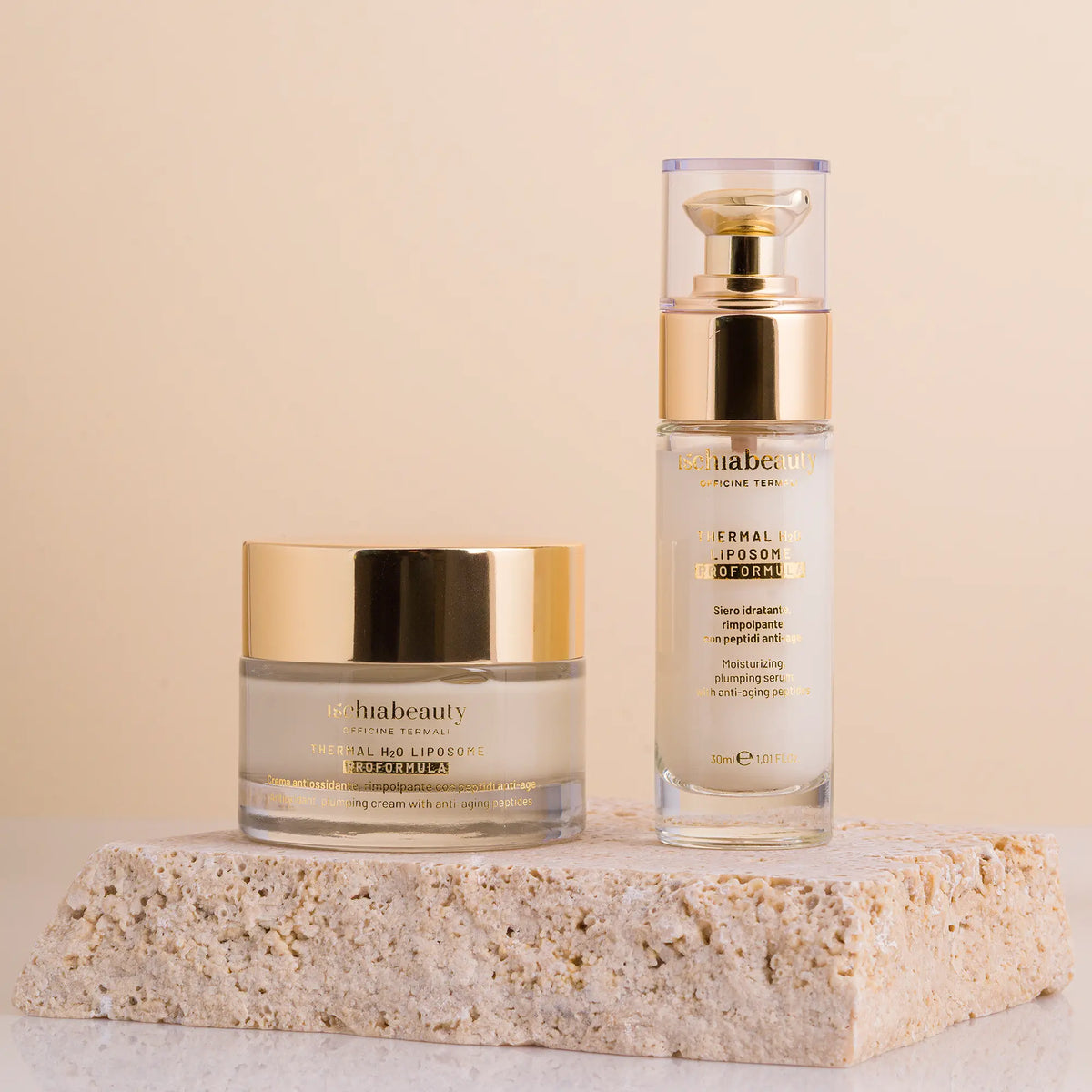 Aufpolsternde Pflege mit Anti-Aging-Peptiden